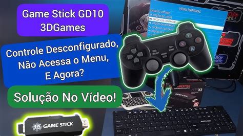 como sair do jogo no game stick 